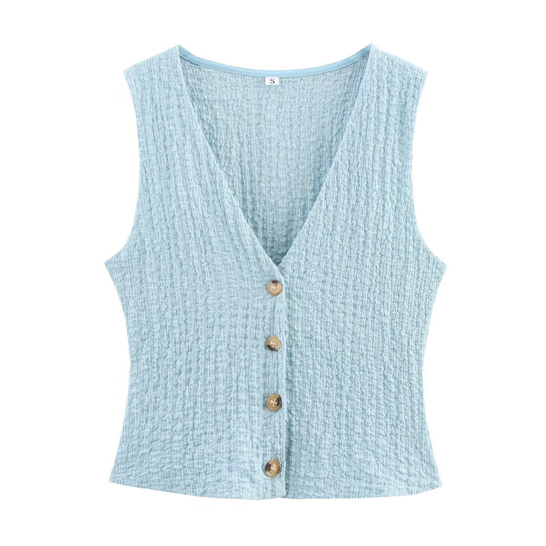 Damen nan leichte Crinkle-Loungebuxe mit weitem Bein und Tunnelzug Echo Archiv