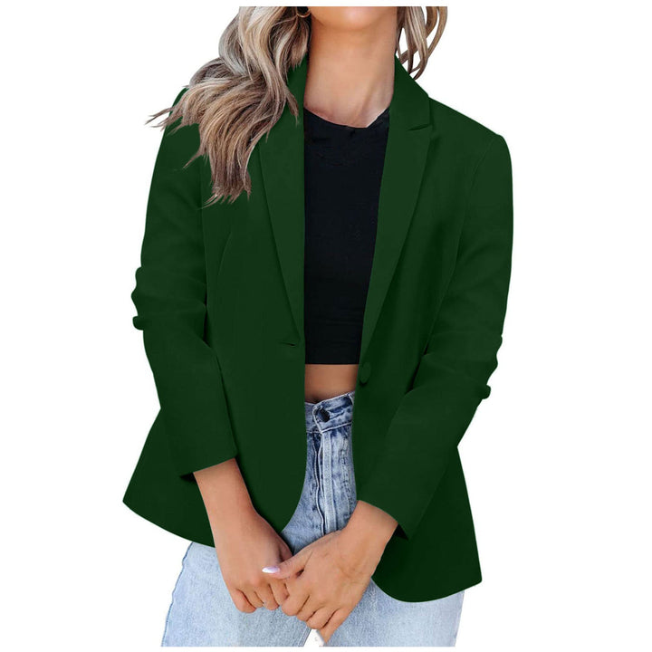 Damen Eleganter Blazer mit Echoarchivrnem Schnitt und praktischen Taschen Echoarchiv