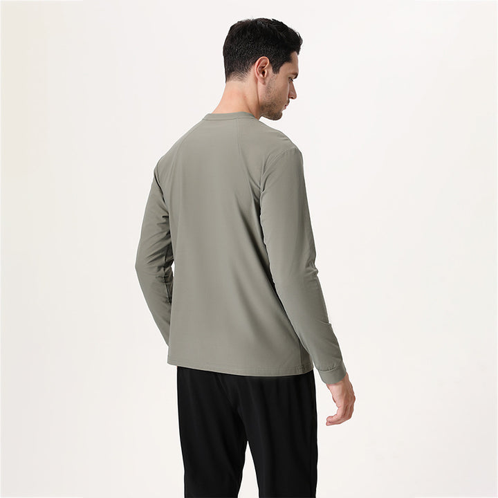 Herren Funktionsshirt mit praktischem Reißverschluss und innovativem Belüftungssystem Echoarchiv