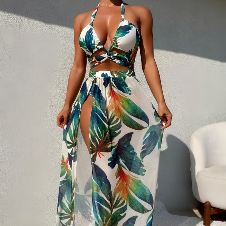 Damen Bikini-Set mit elegantem Maxirock Echo Archiv