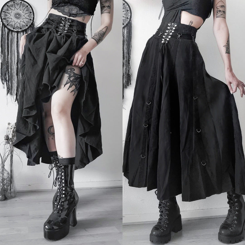 Damen figurbetonte Bluse mit Rüschendetails und Schnürung Echo Archiv