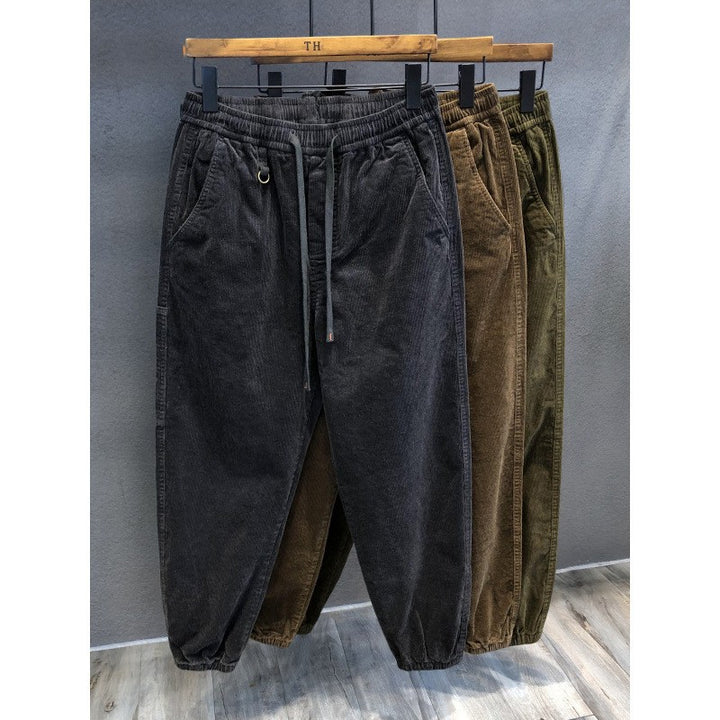 Herren Bequeme Cord-Hose mit elastischem Bund Echo Archiv