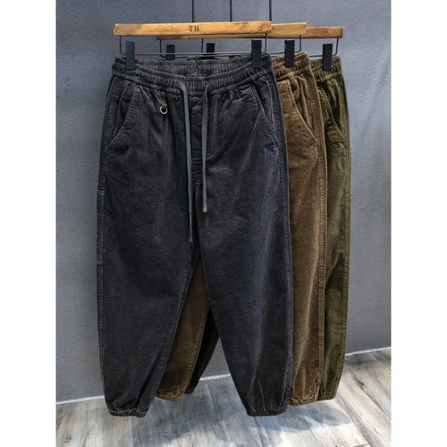 Herren Bequeme Cord-Hose mit elastischem Bund Echo Archiv