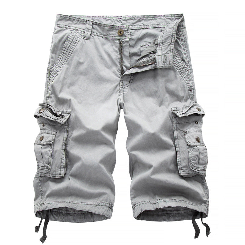 Herren Cargoshorts mit multifunktionalen Taschen und elastischem Bund Echoarchiv