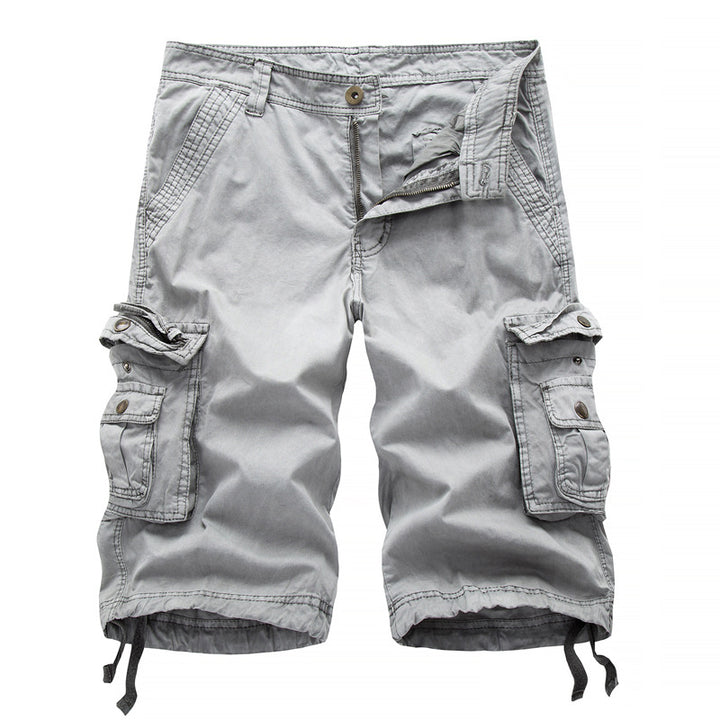 Herren Cargoshorts mit multifunktionalen Taschen und elastischem Bund Echoarchiv