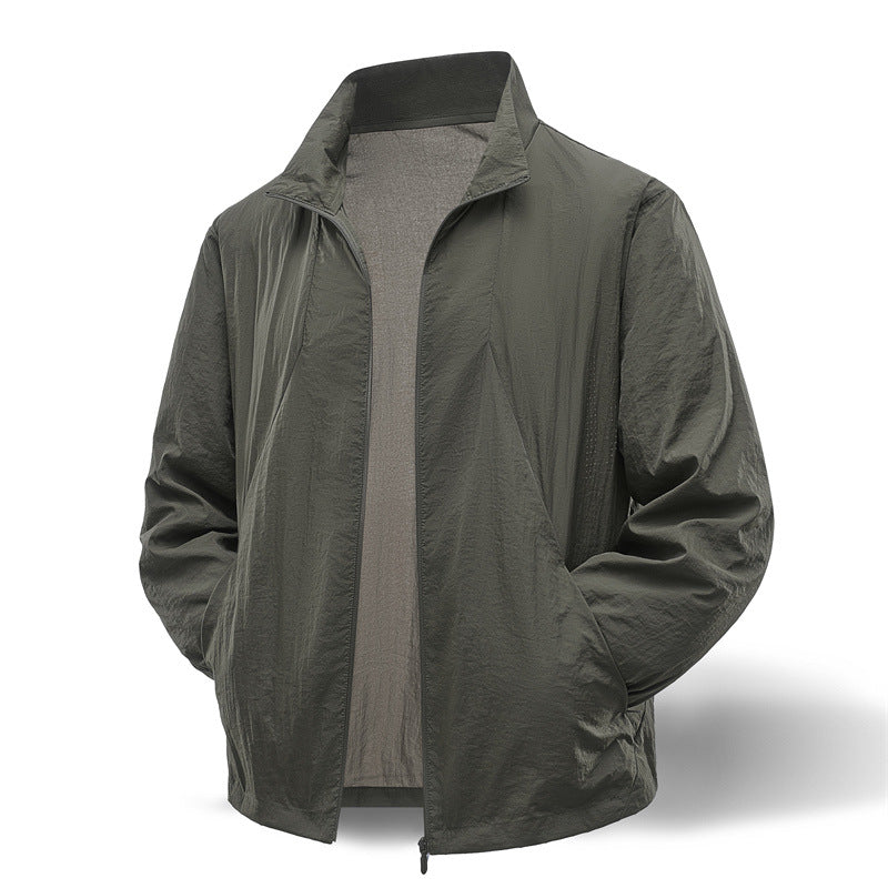 Herren leichte Windjacke mit reflektierenden Einsätzen Echoarchiv