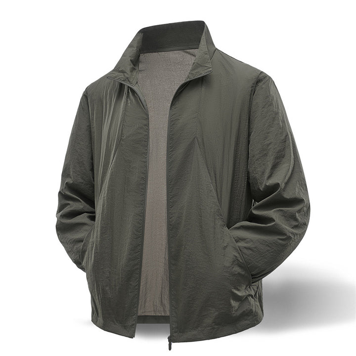 Herren leichte Windjacke mit reflektierenden Einsätzen Echoarchiv