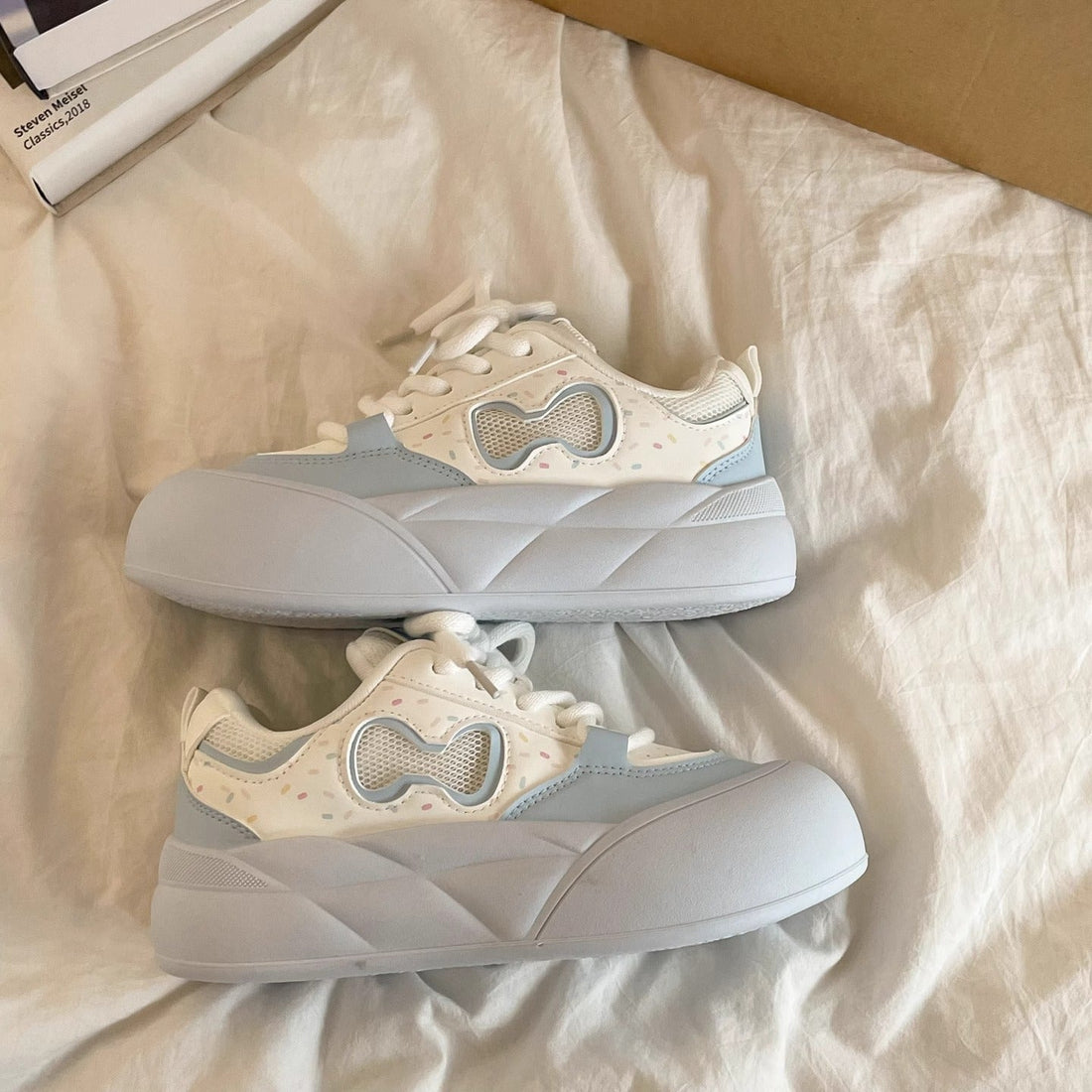 Damen Sportliche Sneakers mit atmungsaktiver Mesh-Oberfläche und bequemem Dämpfungssystem – Névara