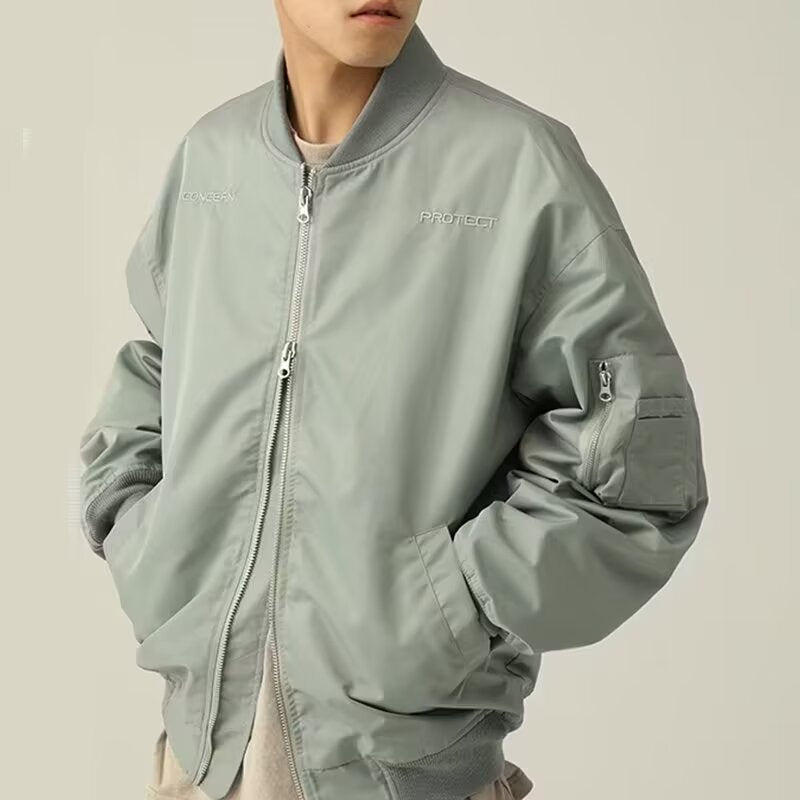 Unisex Oversized Übergangsjacke Echoarchiv