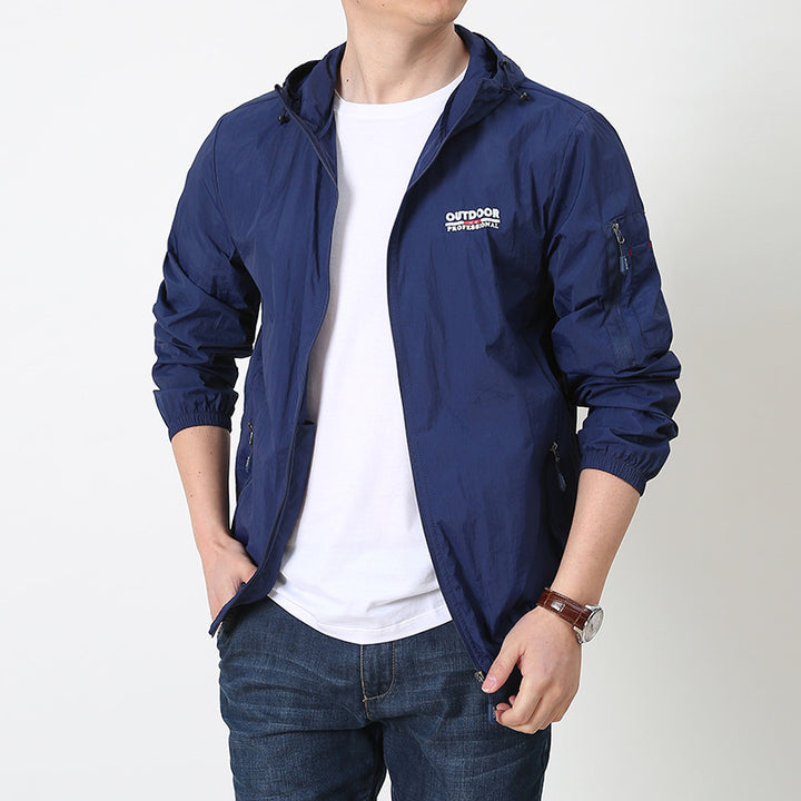 Herren leichte Outdoor-Jacke Echo Archiv