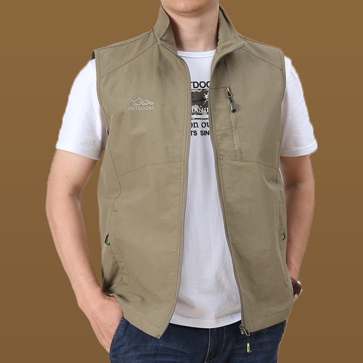 Herren Multifunktionale Outdoor-Weste Echo Archiv