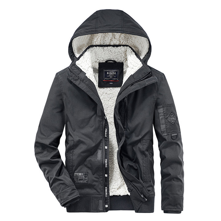 Herren technische Übergangsjacke mit warmem Innenfutter Echoarchiv