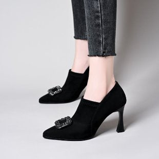 Damen Elegante High Heel Pumps mit Glitzerdetail Echo Archiv