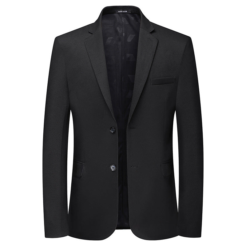 Herren Slim-Fit Einreihiges Sakko mit feiner Struktur Echo Archiv