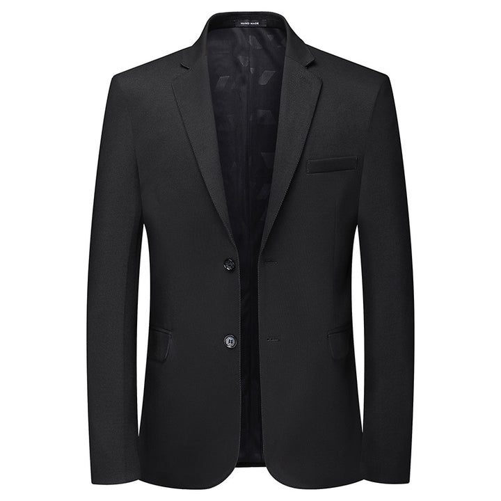 Herren Slim-Fit Einreihiges Sakko mit feiner Struktur Echo Archiv