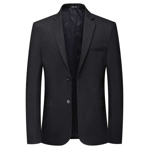 Herren Slim-Fit Einreihiges Sakko mit feiner Struktur Echo Archiv