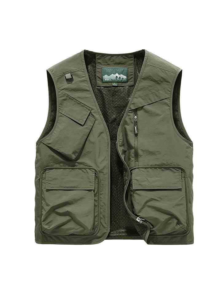 Herren Multifunktionale Outdoor-Weste Echo Archiv 1788242425