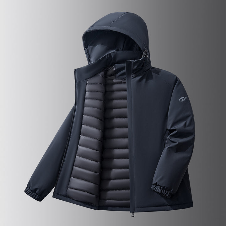 Herren Funktionale und modische Windjacke Echo Archiv