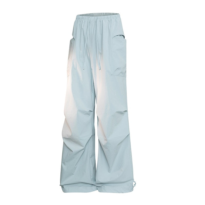 Herren Oversize-Cargohose im Tech-Look mit Tunnelzugbund, extra weitem Bein & verstellbaren Beinabschlüssen Echoarchiv