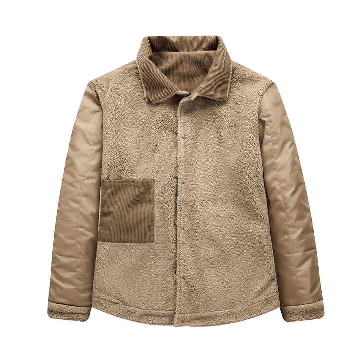 Herren Cord-Jacke mit bequemem Teddyfutter Echoarchiv