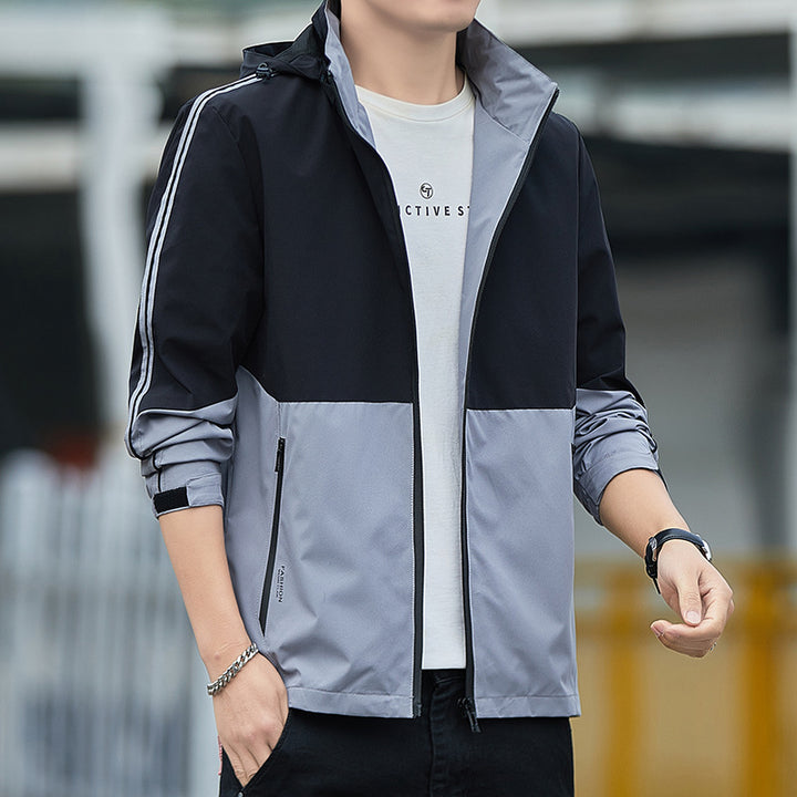 Herren Modernes Outdoor-Jacke Echo Archiv
