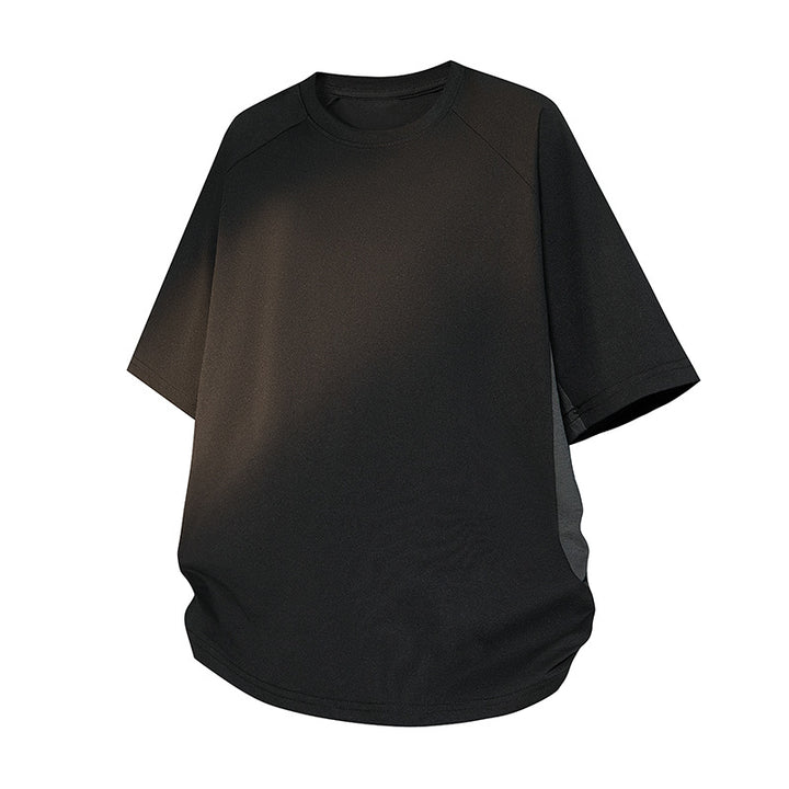 Damen Oversize-T-Shirt mit Raglanärmeln, atmungsaktiven Seiteneinsätzen und Rundhalsausschnitt Echo Archiv