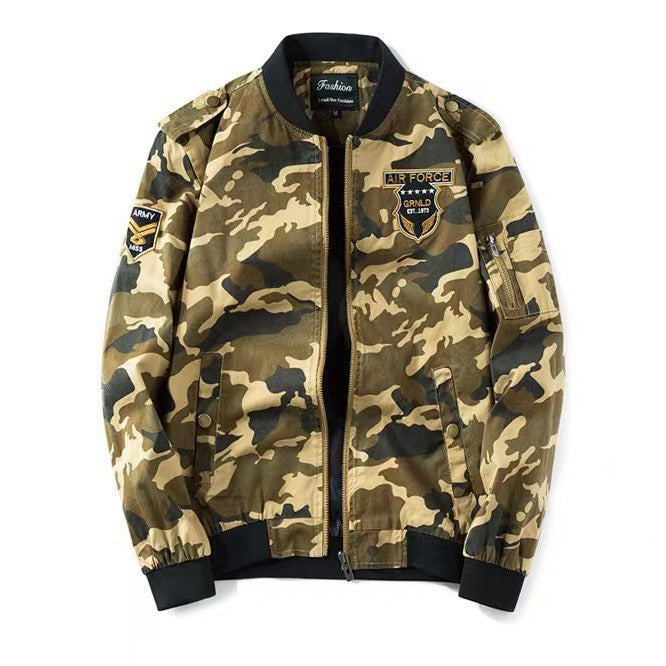 Herren Camouflage Bomberjacke Echoarchiv
