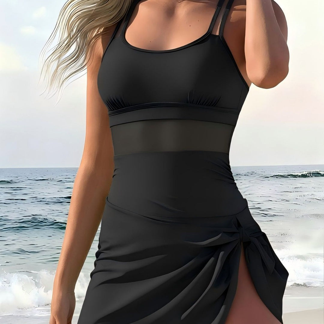 Damen Tankini mit modischem Wickelrock Echo Archiv