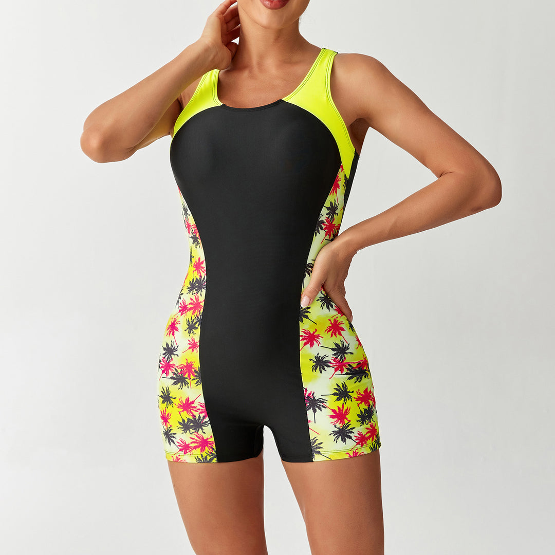 Damen Surfanzug mit floralem Design Echo Archiv