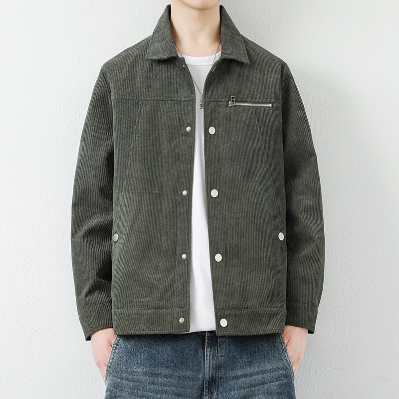 Herren Modische Cordjacke Echo Archiv