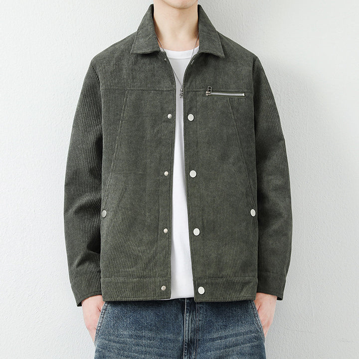 Herren Modische Cordjacke Echo Archiv