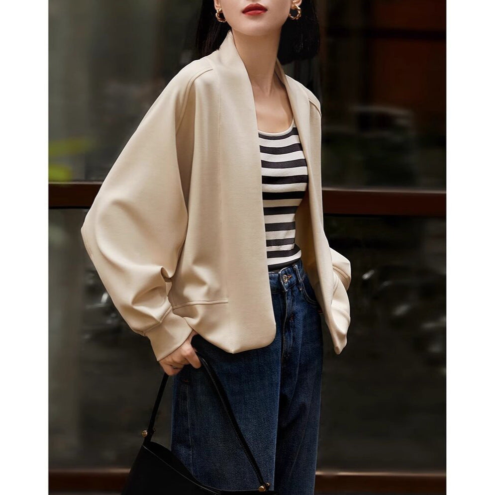 Damen Elegante und luftige Blazerjacke Echoarchiv