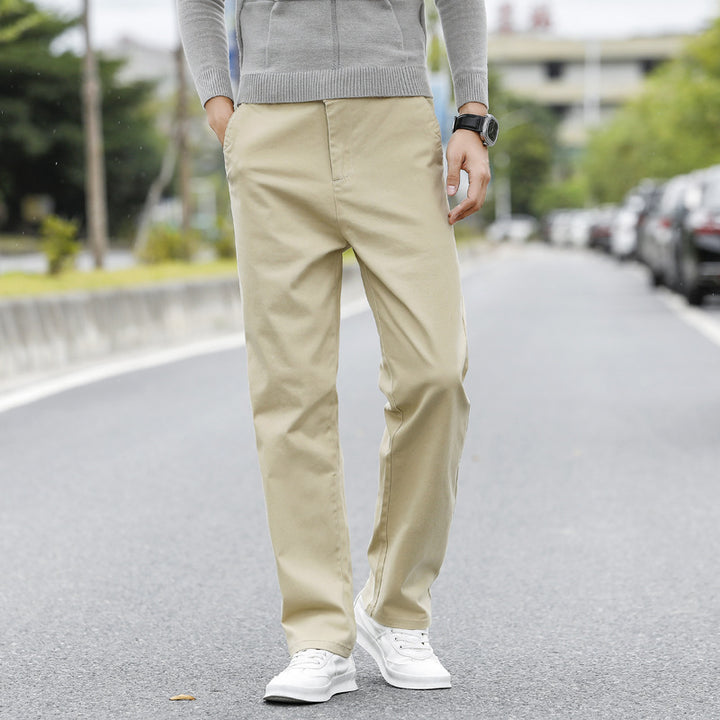Herren legere Freizeithose mit elastischem Bund und praktischen Taschen Echoarchiv