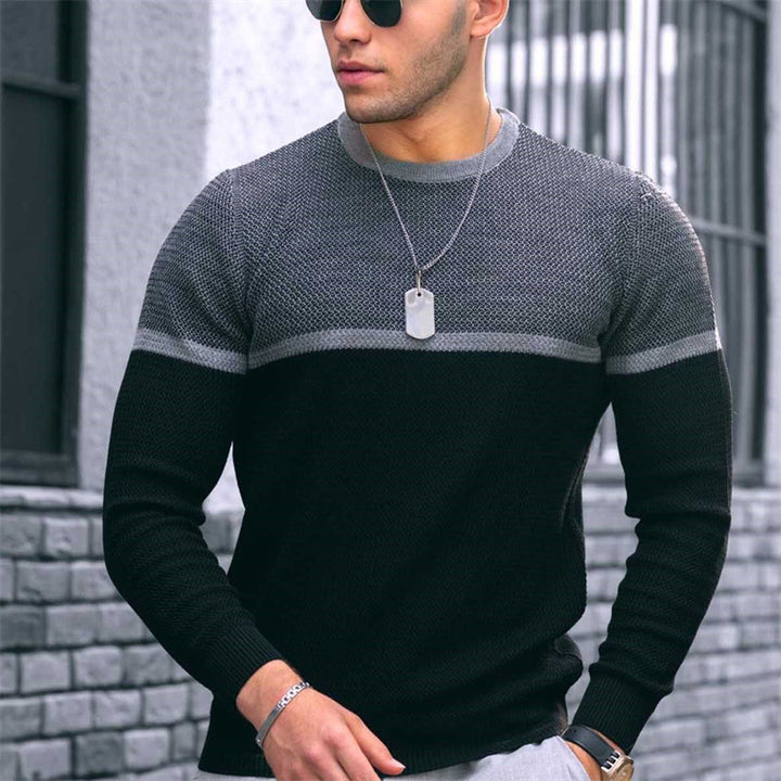 Herren Strickpullover mit modernen Akzenten Echoarchiv