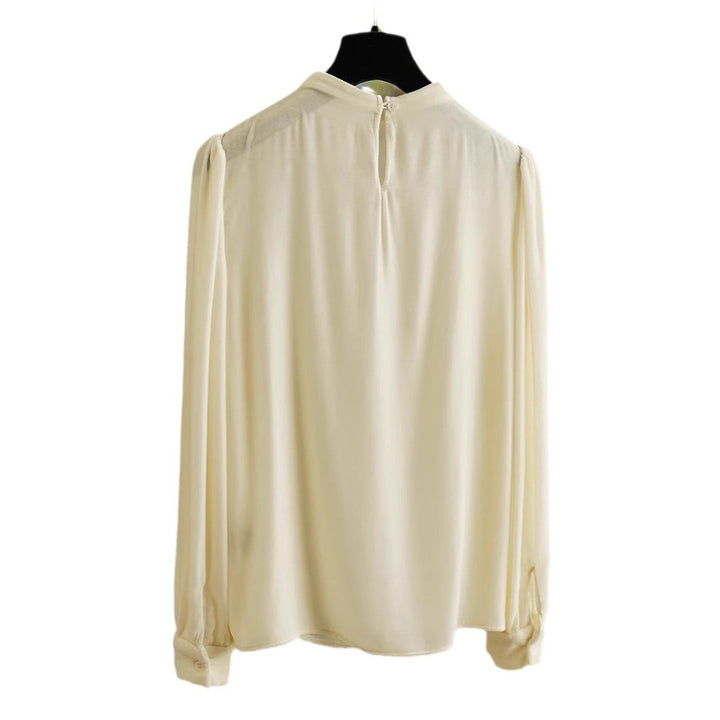 Damen Elegante Bluse mit Rüschen-Detail Echoarchiv