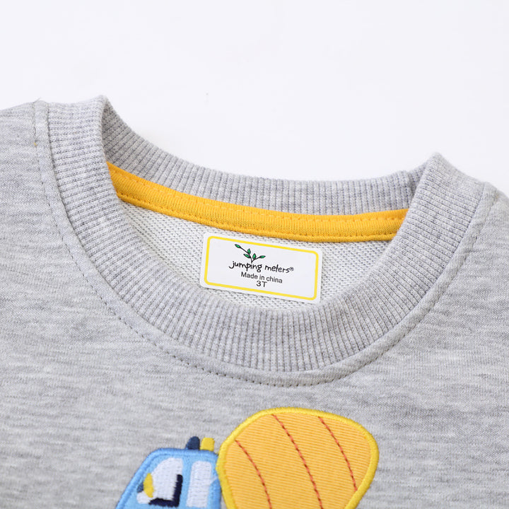 Jungen Sweatshirt mit aufregendem Baustellenmotiven Echo Archiv