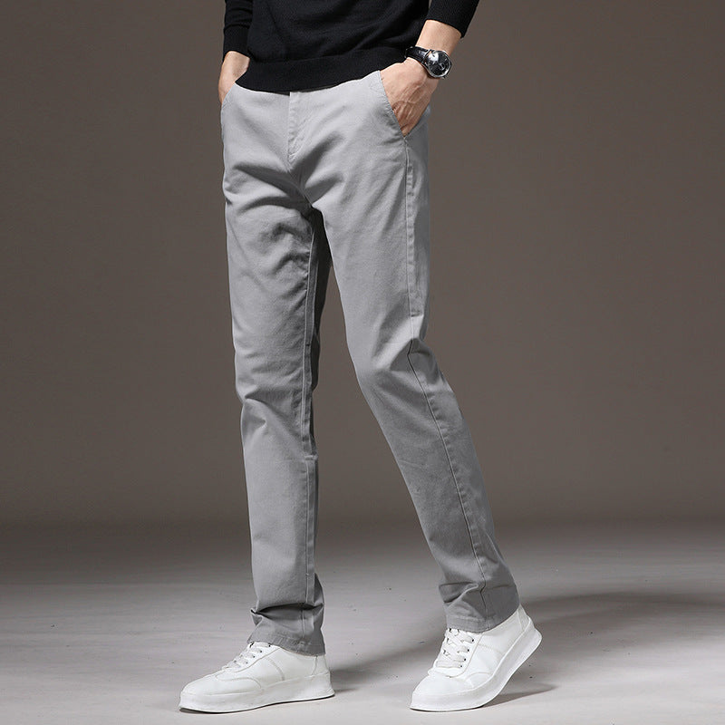 Herren elegante Chino-Hose mit lässigem Schnitt Echoarchiv