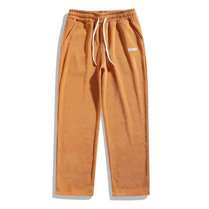 Herren lässige Freizeit-Hose mit elastischem Bund Echoarchiv