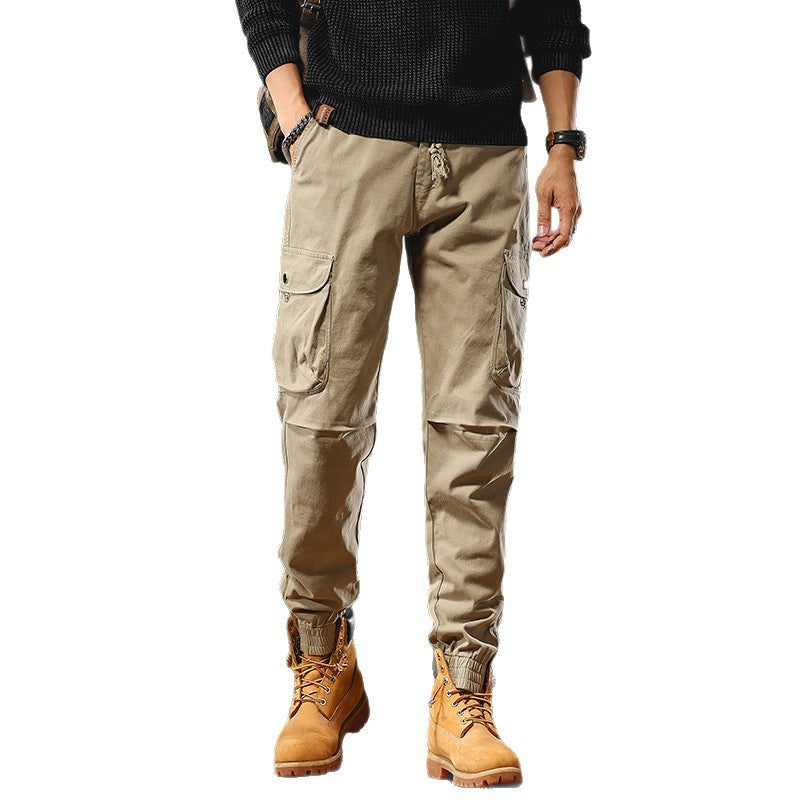 Herren Cargo-Jogginghose mit Multifachtaschen und elastischen Bündchen Echo Archiv