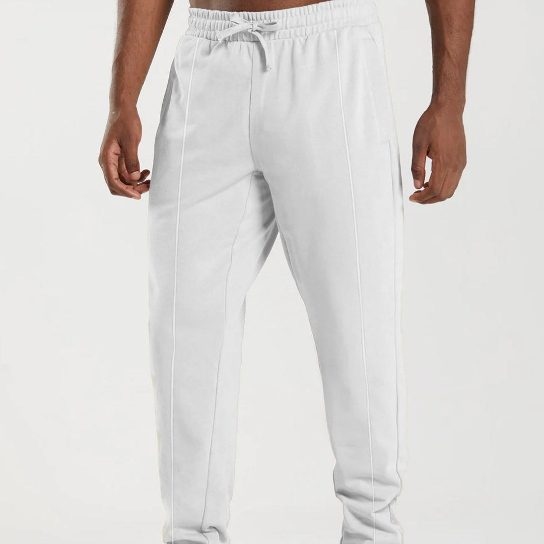 Herren bequeme Jogginghose mit elastischem Bund und seitlichen Taschen Echoarchiv