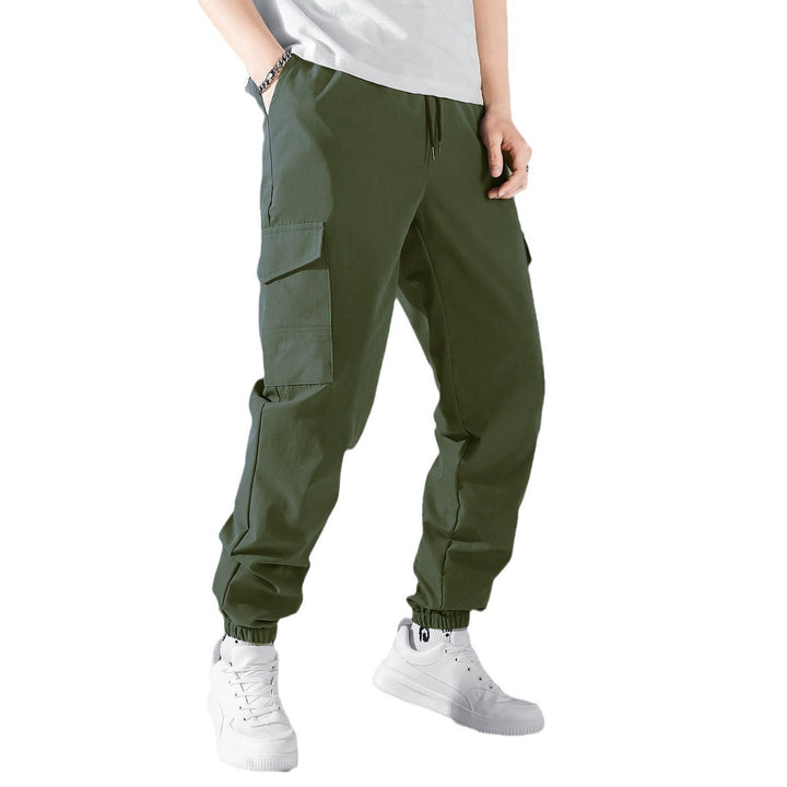 Herren Cargo-Hose mit verstellbarem Bund und praktischen Seitentaschen Echoarchiv