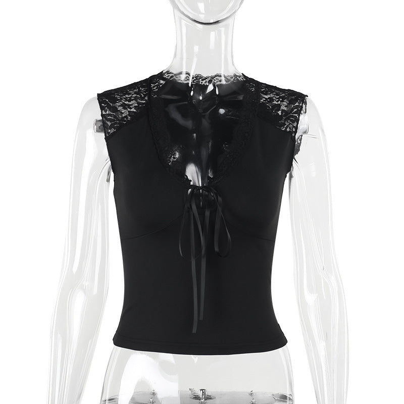 Damen Spitzen-Bustier mit dekorativen Schleifendetails Echo Archiv