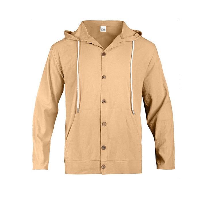 Herren Leichte Kapuzenjacke mit praktischen Taschen Echo Archiv