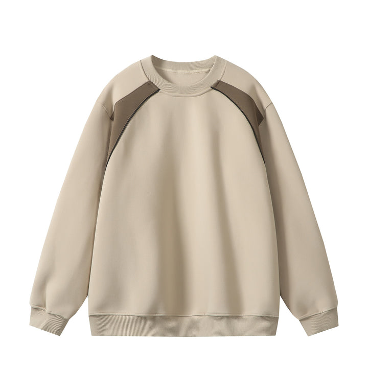 Unisex Oversize Sweatshirt mit Kontrast‑Schulterpanele Echoarchiv