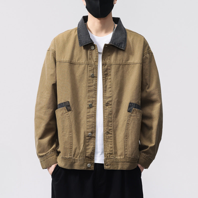 Herren Bequeme Utility-Jacke Echoarchiv