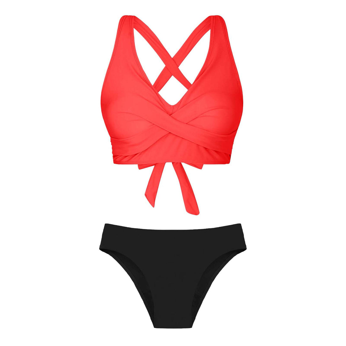 Damen Zweiteiliger Badeanzug mit floralem Design – Maréssa