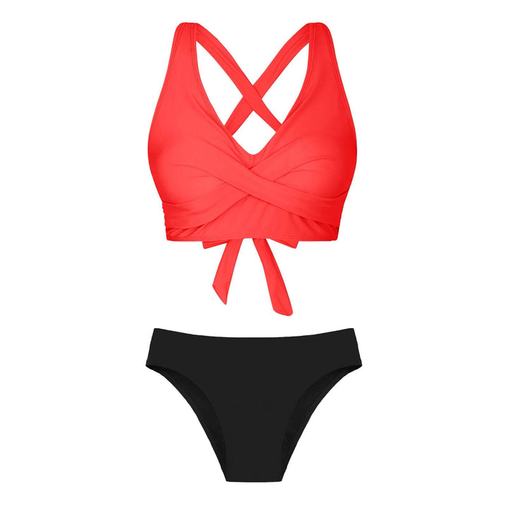 Damen Zweiteiliger Badeanzug mit floralem Design Echo Archiv