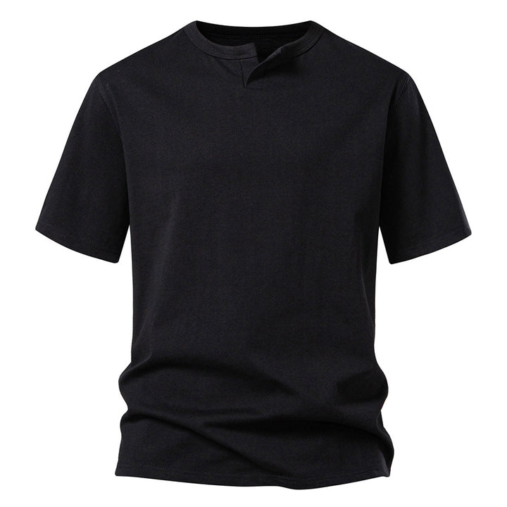 Herren T-Shirt mit modernem Ausschnitt und komfortablem Schnitt Echoarchiv