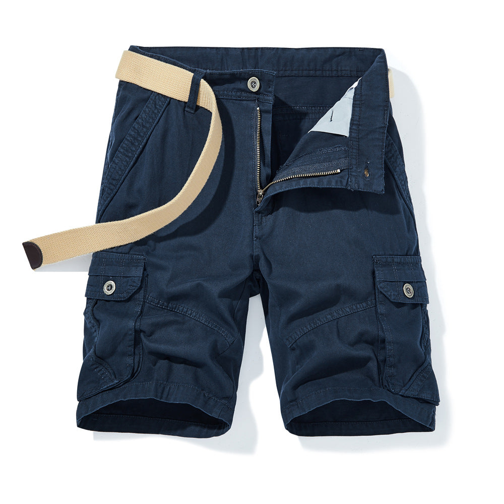 Herren funktionale Cargo-Shorts mit flexiblen Gürtelschlaufen und praktischen Seitentaschen Echoarchiv