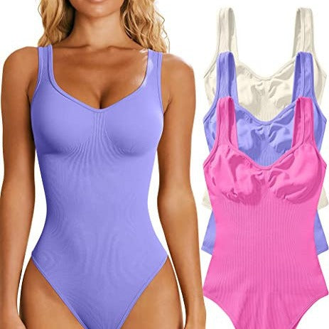 Damen Body mit spaghettiträgern und figurbetontem Schnitt Echo Archiv